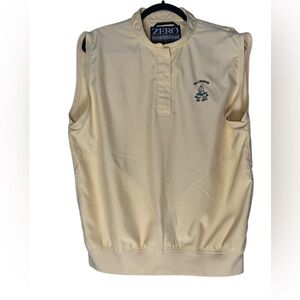 Zero Restriction Golf Vest Ballybunion Golf Club Sleeveless Measures Medium